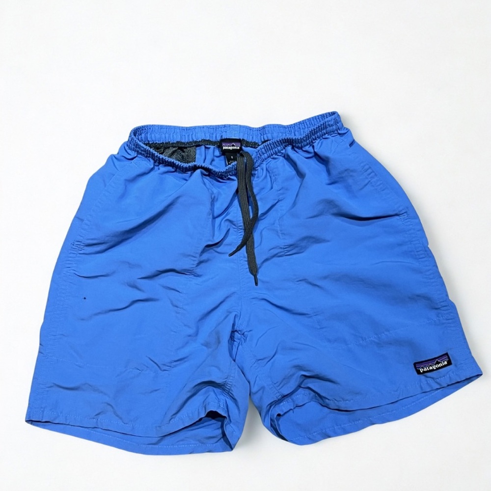 Patagonia Bright Blue Drawstring Shorts